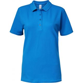 Polo femme Softstyle double piqué GI64800L - Sapphire