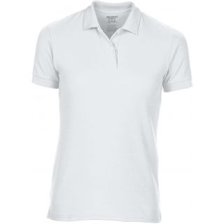 Polo femme piqué DryBlend® 75800L - White