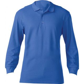 Polo homme manches longues prémium 85900 - Royal Blue