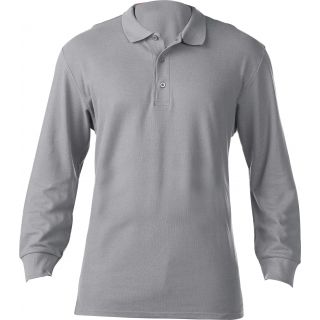 Polo homme manches longues prémium 85900 - RS Sport Grey