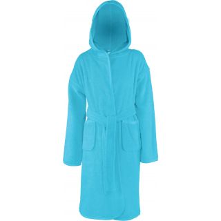 Peignoir enfant éponge K125 - Turquoise