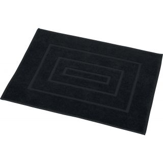 Tapis de bain éponge K127 - Black-One Size