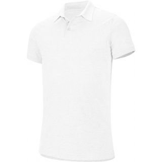 Polo homme manches courtes "mélange" K207 - White