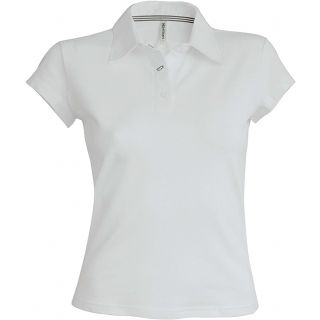 Polo femme manches courtes KIM K236 - White