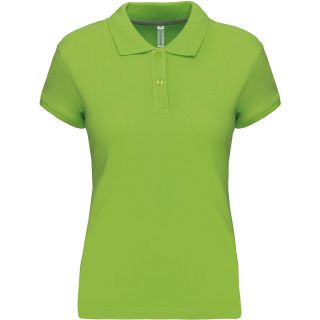 Polo femme manches courtes K242 - Lime