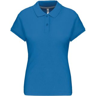 Polo femme manches courtes K242 - Tropical Blue