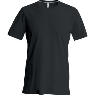 T-shirt homme col rond manches courtes K356 - Black