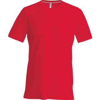T-shirt homme col rond manches courtes K356 - Red
