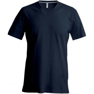 T-shirt homme manches courtes col V K357 - Dark Grey