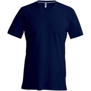 T-shirt homme manches courtes col V K357 - Navy