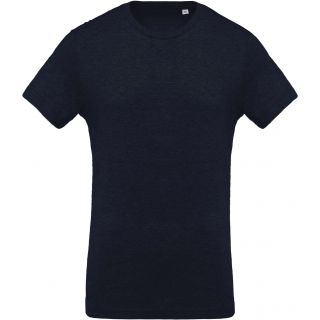 T-shirt homme coton bio col rond K371 - French Navy Heather