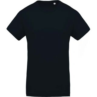 T-shirt homme coton bio col rond K371 - Navy