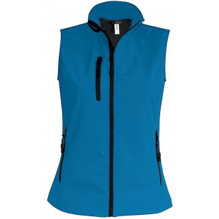 Bodywarmer softshell femme K404 - Aqua Blue