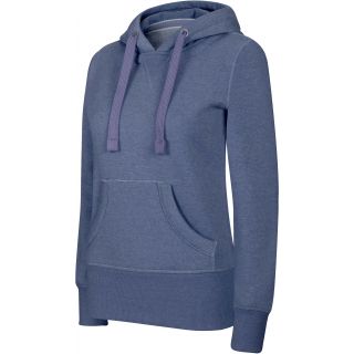 Sweat-shirt homme capuche bio K463 - Blue Heather