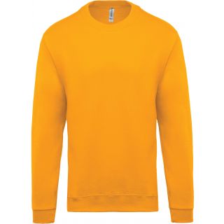 Sweat-shirt unisexe col rond K474 - Yellow