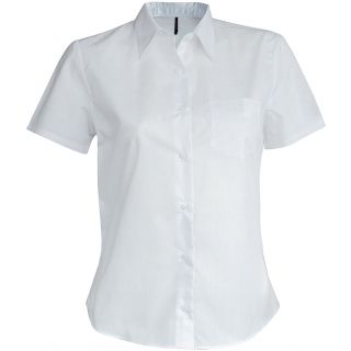 Chemise manches courtes femme Judith K548 - White