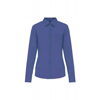 JESSICA > CHEMISE MANCHES LONGUES FEMME Cobalt Blue