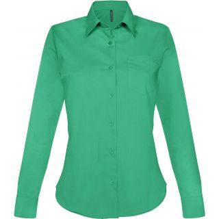 Chemise manches longues femme Jessica K549 - Kelly Green