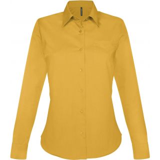 Chemise manches longues femme Jessica K549 - Yellow