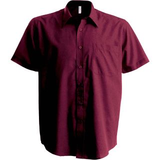 Chemise manches courtes Ace K551 - Wine