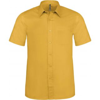 Chemise manches courtes Ace K551 - Yellow