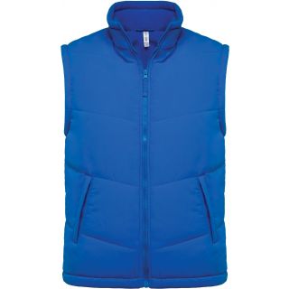 Bodywarmer doublé polaire K6118 - Light Royal Blue