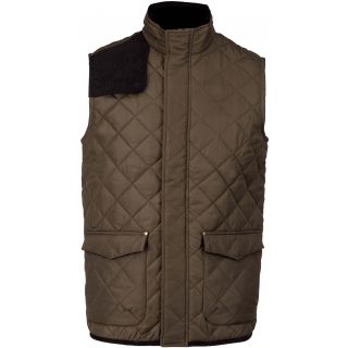 Bodywarmer homme matelassé K6124 - Mossy Green / Black