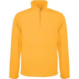 Micropolaire col zippé Enzo K912 - Yellow