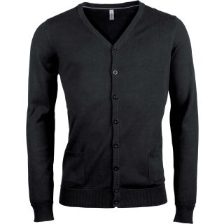 Cardigan boutonné K979 - Black