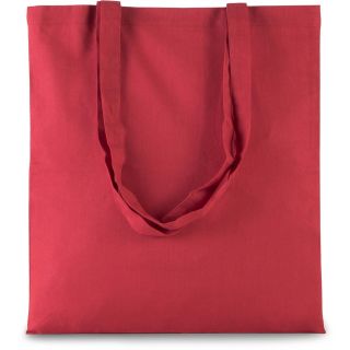 Sac tote bag shopping basic KI0223 - ARANDANO RED - 38 x 42 cm
