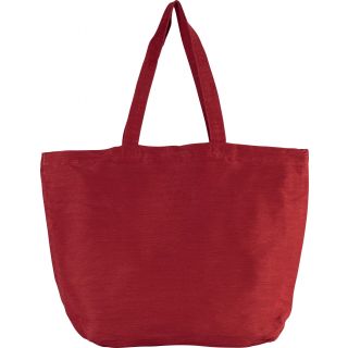 Grand sac en juco avec doublure intérieure KI0231 - Washed Crimson Red de face