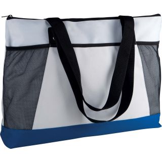 Sac cabas KI0237 - White / Royal Blue