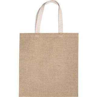 Sac shopping en toile de jute KI0256 - Natural