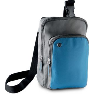 Sac bandoulière KI0301- Slate Grey / Aqua Blue