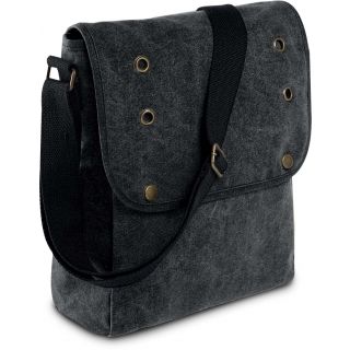 Sacoche en canvas KI0302 - Black