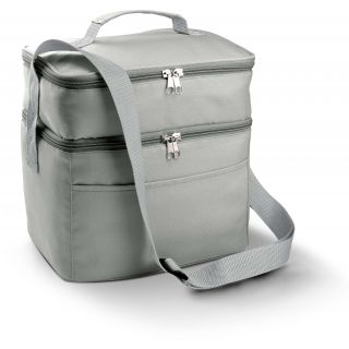 Sac isotherme double compartiment KI0317 - Light Grey