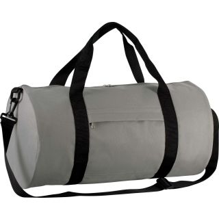 Sac fourre tout forme tube KI0633 - Ligth Grey / Black