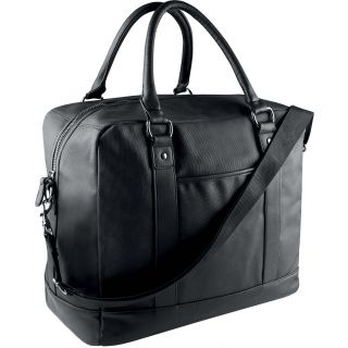 Sac de voyage en coton enduit KI0924 - Black