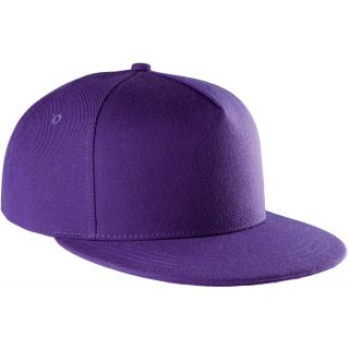Casquette Snapback 5 panneaux KP129 - Purple-One Size