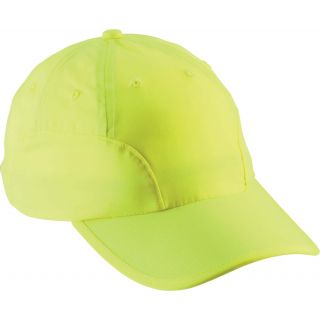 Casquette 9 panneaux tissu déperlant KP146 - Fluorescent Yellow