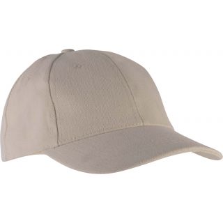 Casquette 6 panneaux Bio KP200 - Natural