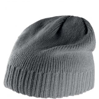 Bonnet bordure côtelée KP516 - Grey