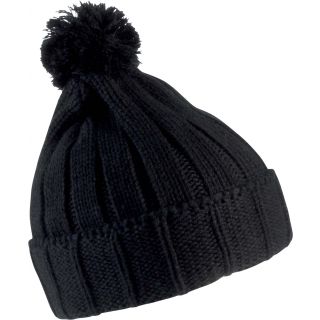 Bonnet Pompon KP519 - Black / Black
