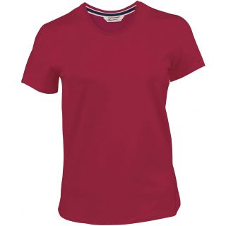 T-shirt femme manches courtes KV2105 - Vintage Red