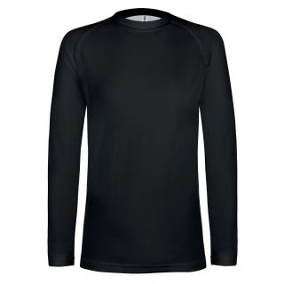 T-shirt enfant double peau manches longues PA006 - Black