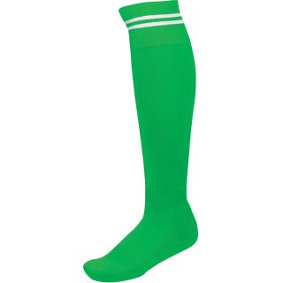 Chaussettes de sport rayées PA015 - Sporty Kelly Green / White