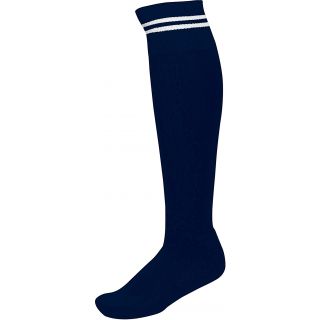 Chaussettes de sport rayées PA015 - Sporty Navy / White