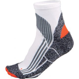 Chaussettes de sport Running PA035 - White / Grey / Orange
