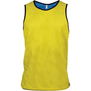Chasuble réversible multisports PA042 - Fluorescent Yellow / Sporty Royal Blue