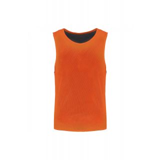 Chasuble réversible multisports enfant PA048 - Spicy Orange / Black